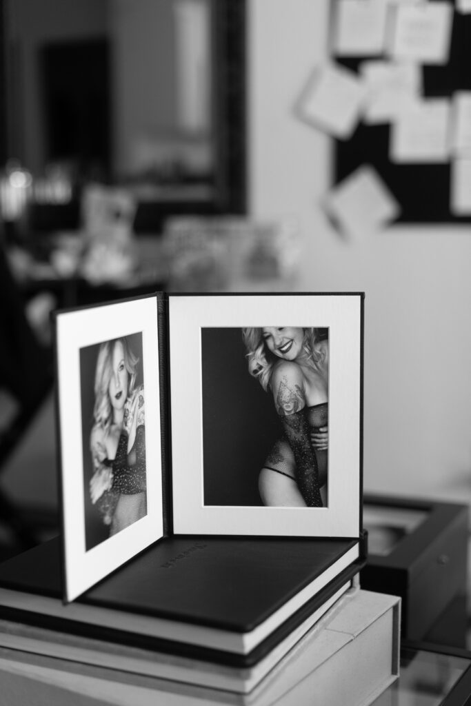 San Diego boudoir photographer / self love albums / wall art / how to print your photos